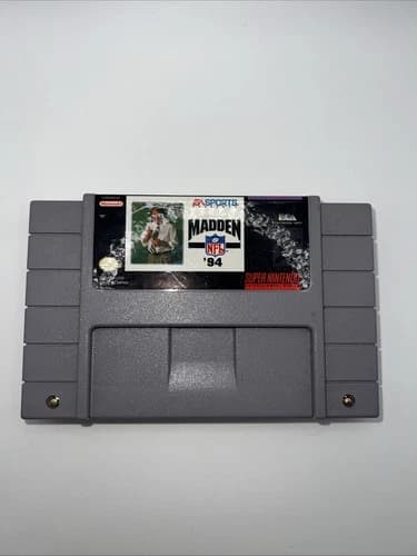 JOHN MADDEN FOOTBALL '94 1994 (Super Nintendo SNES) Original Game