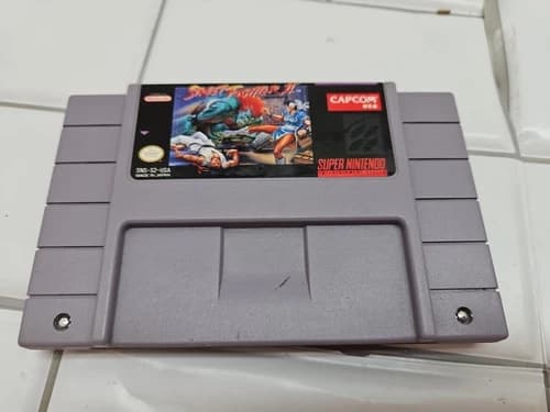 Street Fighter II: Turbo (Nintendo SNES 1993) authentic cart only