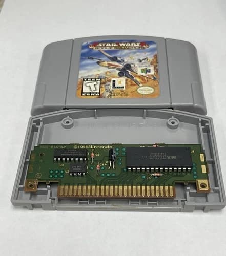 Star Wars: Rogue Squadron N64/Nintendo 64 - AUTHENTIC, TESTED, WORKS GREAT!