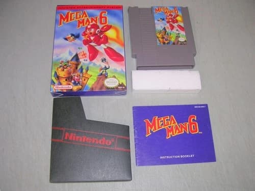 Mega Man 6 (Classic Nintendo NES) Complete CIB
