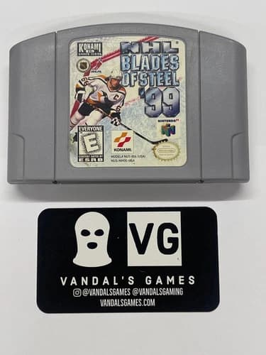 N64 - NHL Blades of Steel '99 Nintendo 64 Cart Only #2926