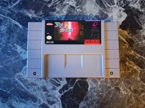 The 7th Saga SNES Authentic Tested Contacts Cleaned