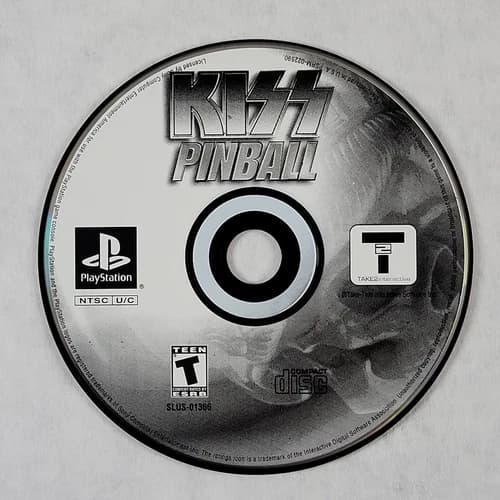 Kiss Pinball - Loose PS1 Playstation 1 Disc