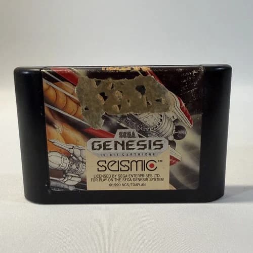 Hellfire Sega Genesis Sega Toaplan Arcade Space Shooter Cartridge Game Retro