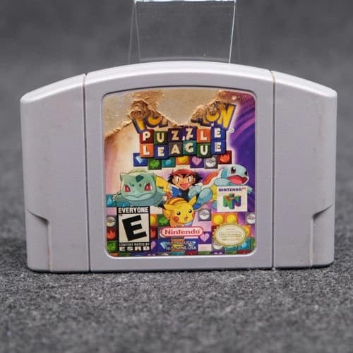 Pokémon Puzzle League (N64) Cartridge only - Authentic Acceptable Condition