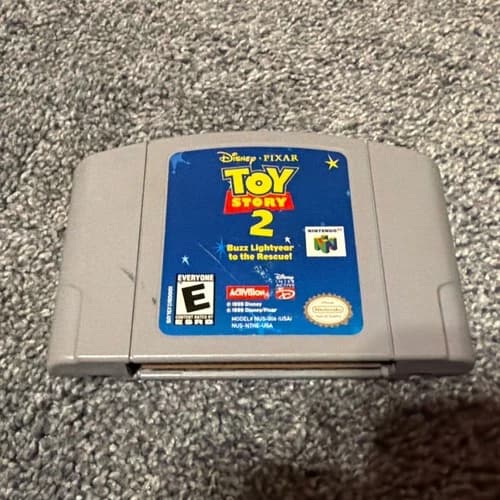 Toy Story 2 N64 Authentic & Tested Works Great!