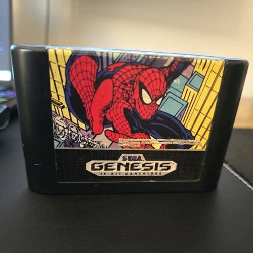Spider-Man Sega Genesis, 1991 Cartridge Only authentic "Vs. the Kingpin"