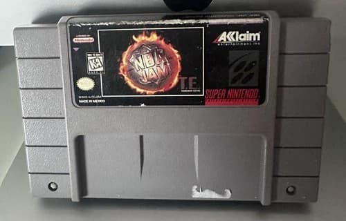 Acclaim NBA Jam: Tournament Edition SNES Game Cartridge Only; FREE SHIP US