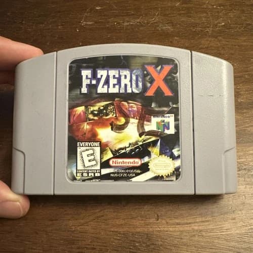 F-Zero X (Nintendo 64 N64) Tested - Authentic