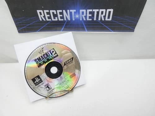 WWF SmackDown 2: Know Your Role (Sony PlayStation 1, 2000) DISC ONLY working