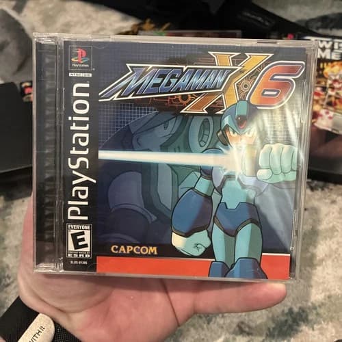 Mega Man X6 (Sony PlayStation 1, 2001) CIB Tested & Working