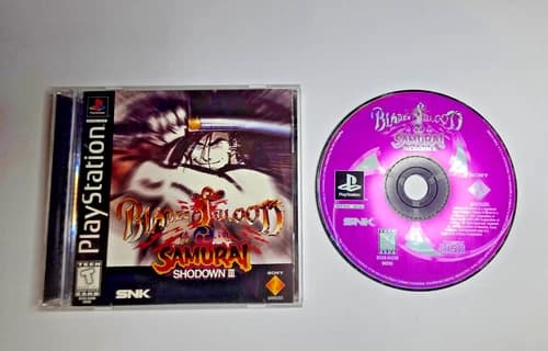 Samurai Shodown III Blades of Blood - PlayStation 1 - Complete TESTED -FREE SHIP