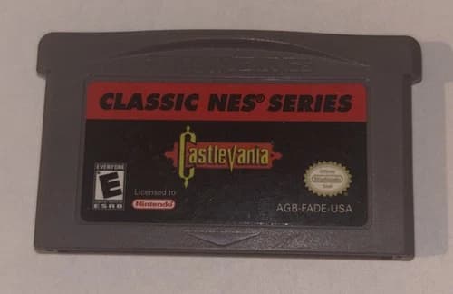 Castlevania Classic NES Series Nintendo Game Boy Advance 2004