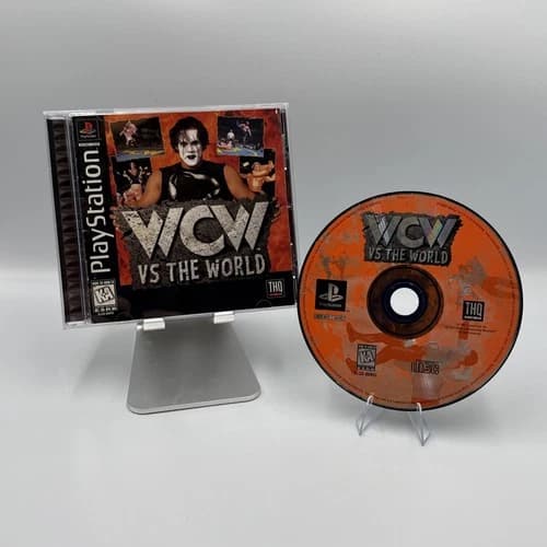 WCW vs. The World (Sony PlayStation 1, 1997) PS1 Complete CIB Tested & Working