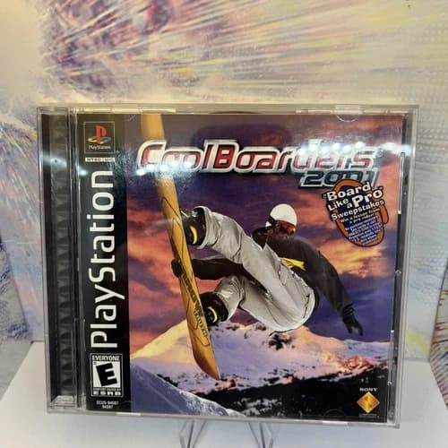 Cool Boarders 2001 (Sony PlayStation 1, PS1 2000) - Complete - Tested Clean