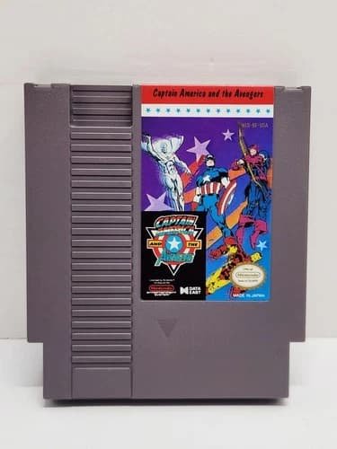 Captain America and The Avengers (Nintendo Entertainment System NES 1991) TESTED