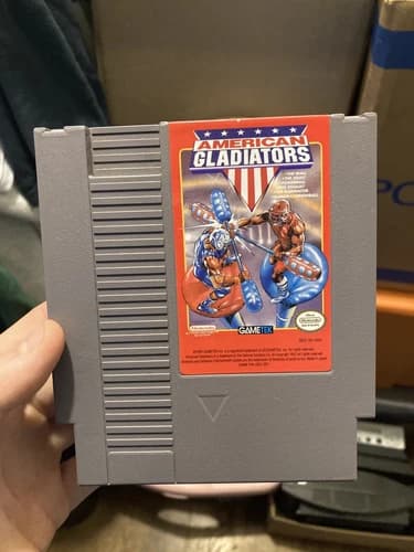 American Gladiators (NES, 1993) - TESTED, CARTRIDGE ONLY