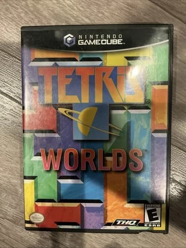 Tetris Worlds (Nintendo GameCube, 2002) Complete With Manual