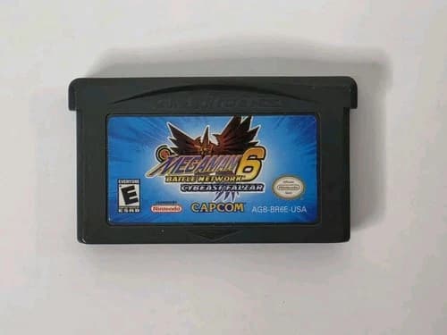 Mega Man Battle Network 6 Cybeast Falzar (GBA, 2006) - Authentic - Tested