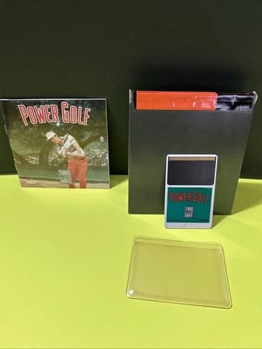 Power Golf (TurboGrafx-16, 1989) Complete Tested OEM Boxed