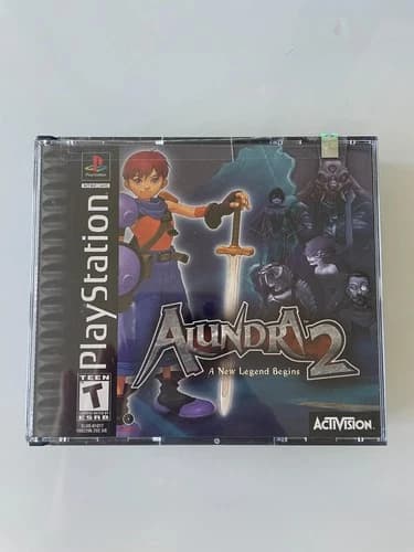 Alundra 2 (Sony PlayStation 1, 2000) PS1 CIB w/ Registration Card