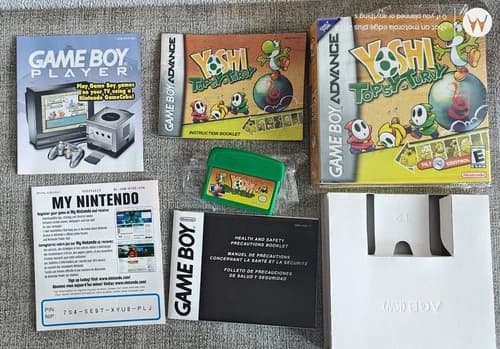 Yoshi Topsy Turvy- Gameboy Advance Complete CIB