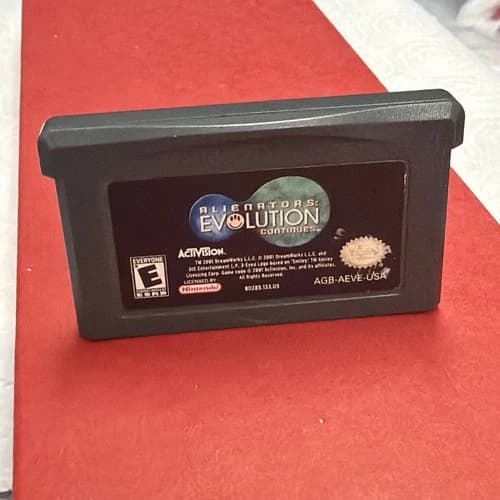 Alienators Evolution Continues (Nintendo Game Boy Advance GBA) Tested