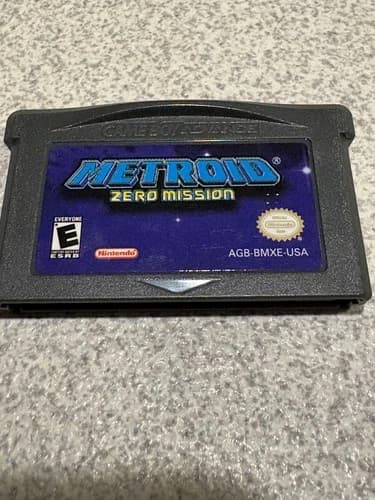 Metroid: Zero Mission (Nintendo Gameboy Advance GBA, 2004) Authentic