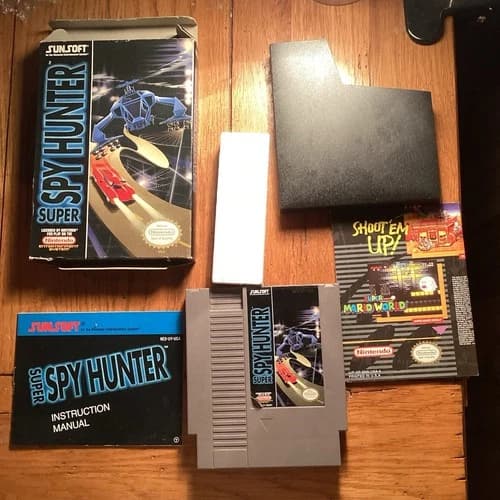 Super Spy Hunter Nes Nintendo Complete with Box And Manual CIB