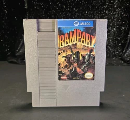 Rampart~Nintendo NES, 1992~Authentic and Tested~Loose Cartridge