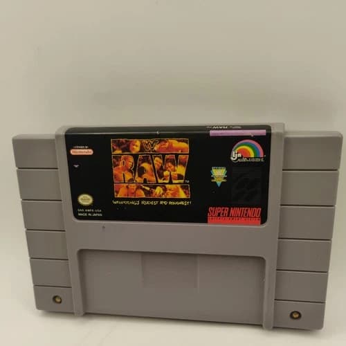 WWF Raw (Super Nintendo Entertainment System, 1994) SNES - Cartridge Only