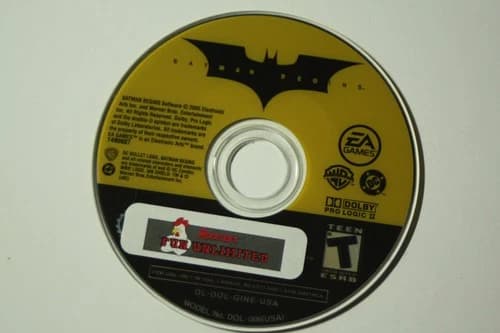 Batman Begins - Nintendo GameCube - Disc Only - Used