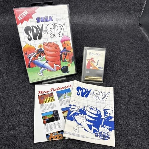 Spy vs. Spy (Sega Master System) - Authentic CIB Great Condition