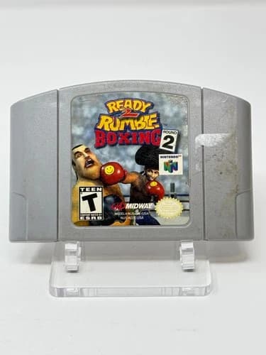 Ready 2 Rumble 2 Boxing N64 Loose Authentic Tested