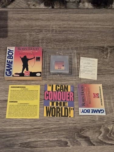 Robin Hood: Prince of Thieves Nintendo Game Boy Gameboy Complete in Box CIB Wow
