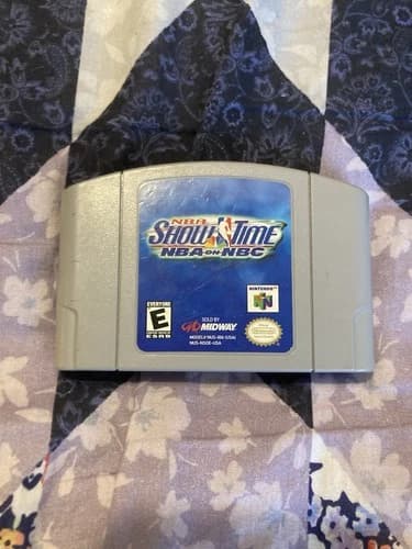 Nintendo 64 N64 - NBA Show Time NBA On NBC Game Basketball
