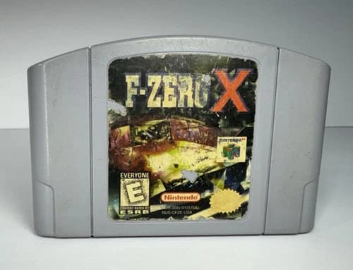 F-ZERO X (Nintendo 64, 1998) N64 Tested Authentic Cartridge Only