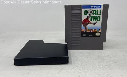 Goal! Two Video Game Cartridge for Nintendo NES-Tested