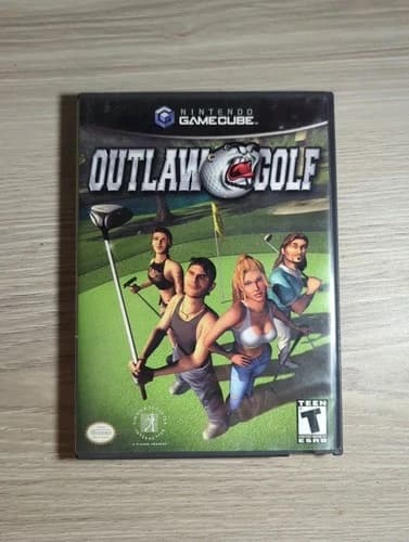 Outlaw Golf (Nintendo GameCube, 2002) Complete In Box CIB