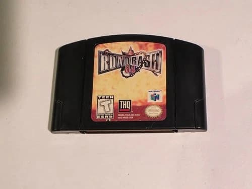 Road Rash 64 (Nintendo 64 N64, 1999) ☆ Authentic ☆