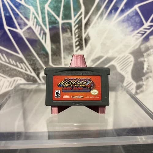 Mega Man Battle Network 4: Red Sun - GameBoy Advance GBA - Authentic, Working