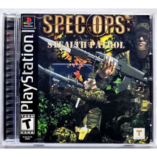 Spec Ops Stealth Patrol - Sony Playstation PS1 Pristine Tested Authentic