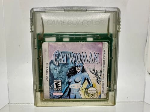 Catwoman ( Nintendo GameBoy Color 1999 ) Authentic Tested Game Cart Only