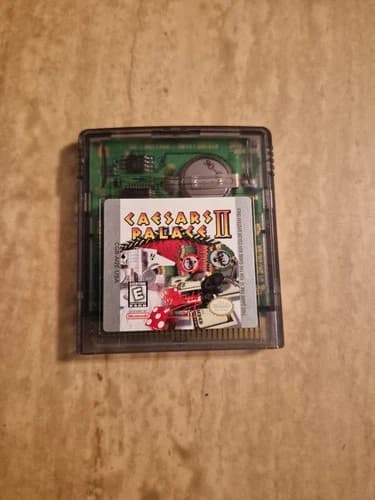 Caesars Palace II 2 Nintendo Game Boy Color Authentic Cart Only