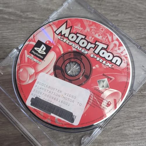 Motor Toon Grand Prix - Sony PlayStation 1, 1996 Disc Only Good Disc Tested PS1