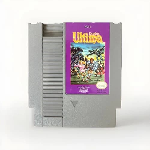 Ultima: Exodus (Ultima III) Nintendo Entertainment System NES 1989 - Cart Only