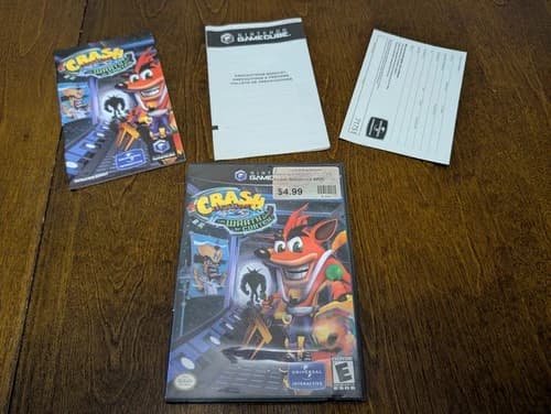 Crash Bandicoot: The Wrath of Cortex Nintendo GameCube Complete CIB Excellent