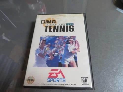IMG International Tour Tennis (Sega Genesis, 1994) *COMPLETE*