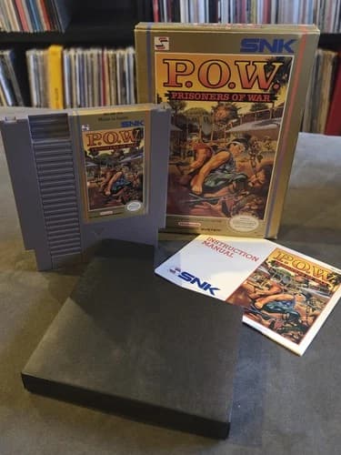 P.O.W.: Prisoners of War - Nintendo NES SNK CIB