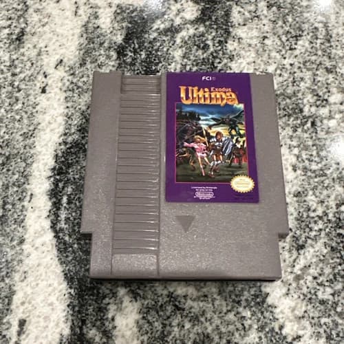 Ultima Exodus Nes Nintendo Entertainment System